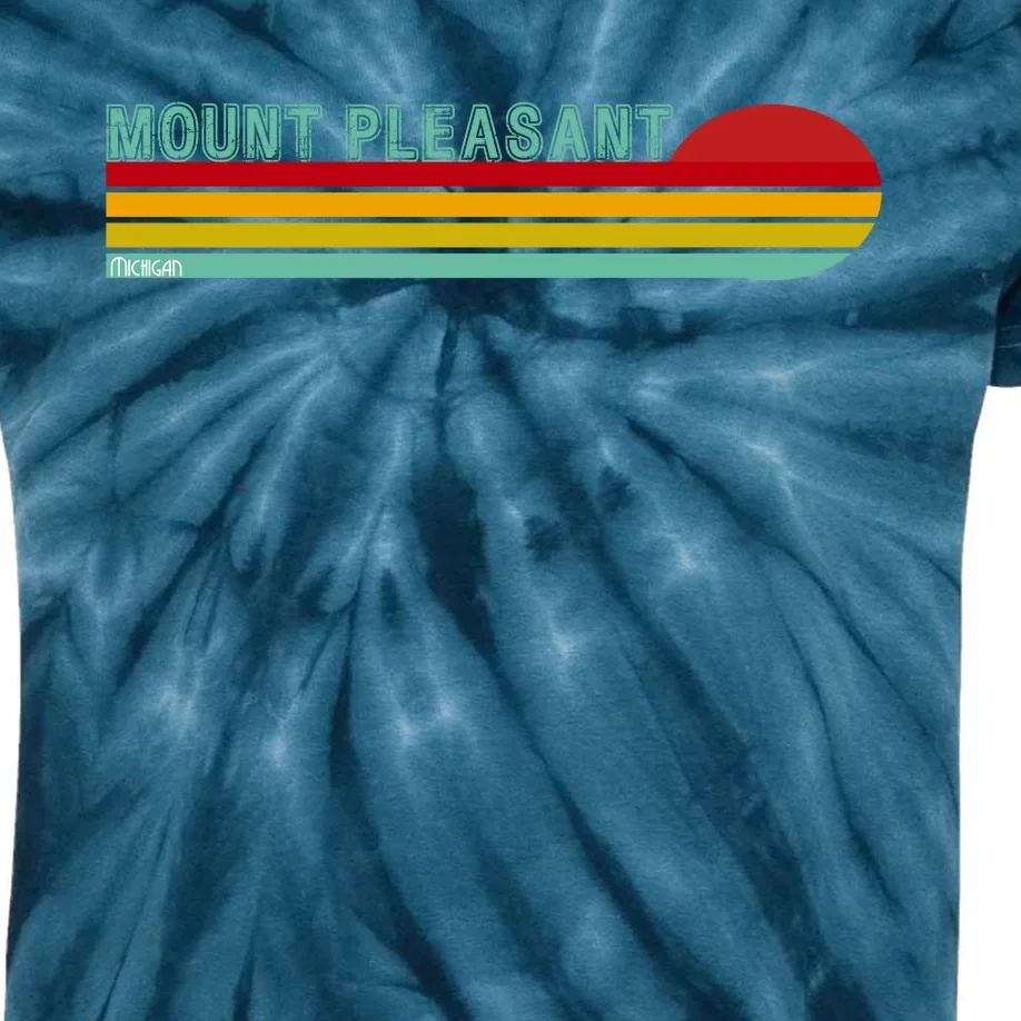 Mount Pleasant Michigan Kids Tie-Dye T-Shirt