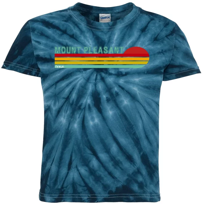 Mount Pleasant Michigan Kids Tie-Dye T-Shirt