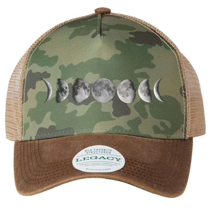 Moon Phases Legacy Tie Dye Trucker Hat