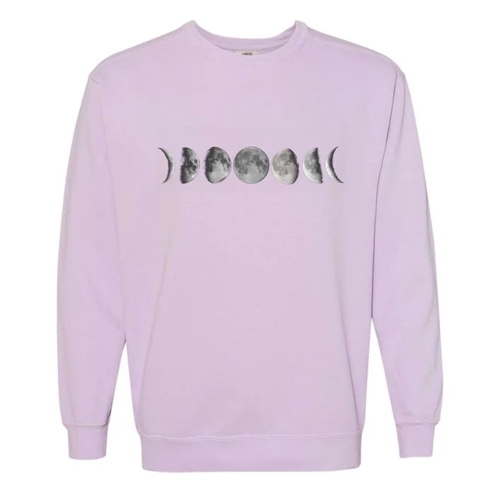 Moon Phases Garment-Dyed Sweatshirt