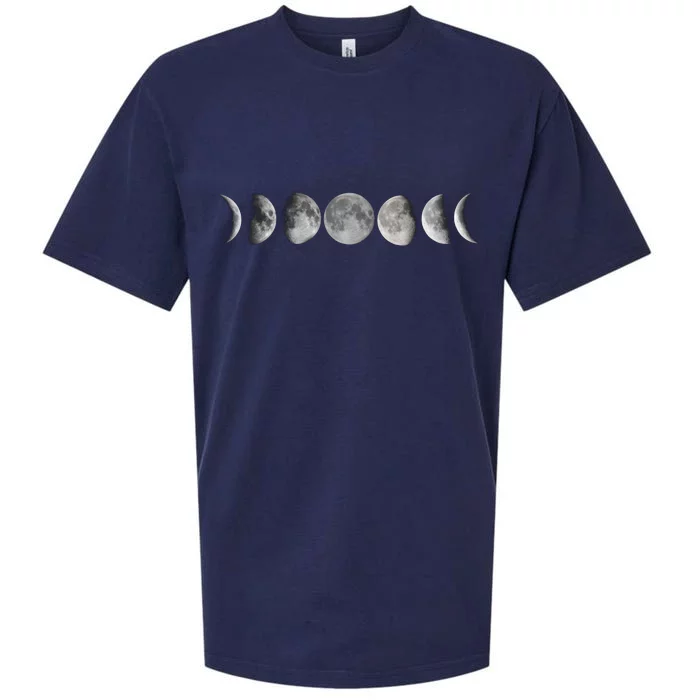 Moon Phases Sueded Cloud Jersey T-Shirt