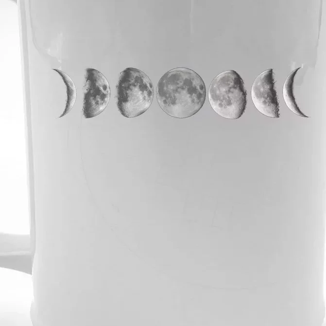 Moon Phases Front & Back Beer Stein