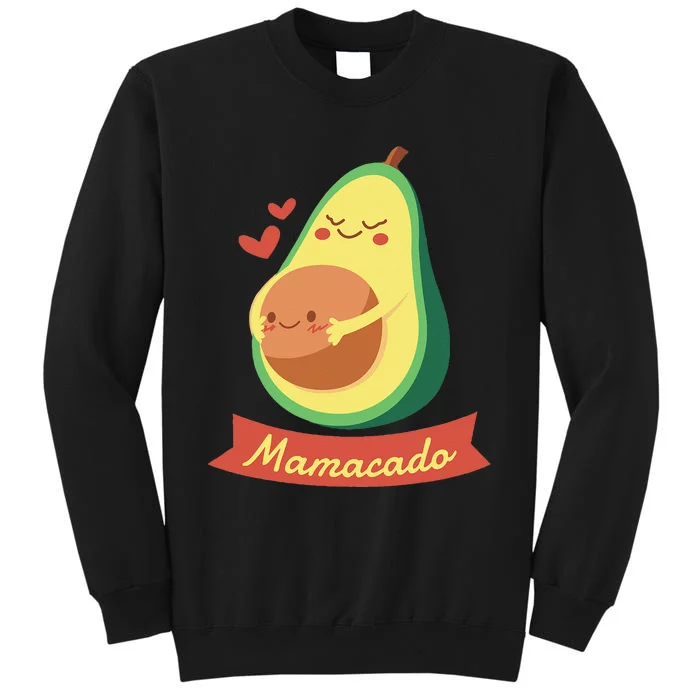 Mamacado Pregnant Mom Avocado Pregnancy Women Gifts Sweatshirt