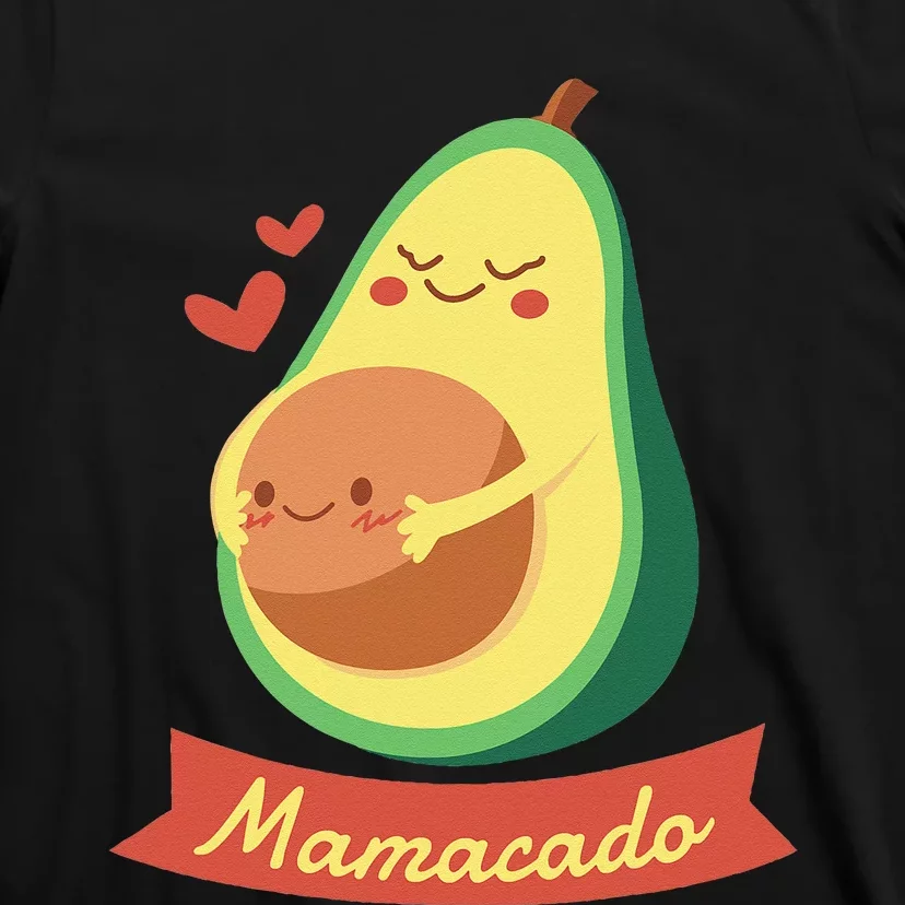 Mamacado Pregnant Mom Avocado Pregnancy Women Gifts T-Shirt