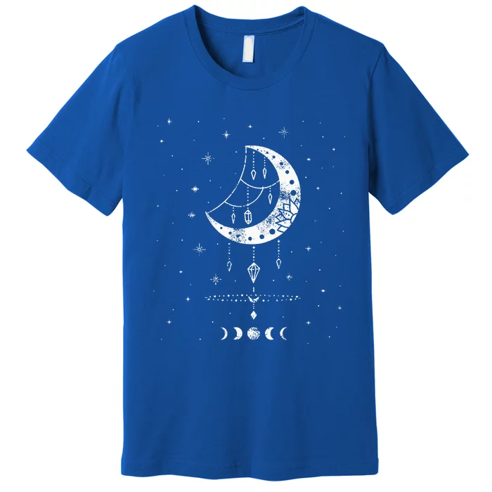 Moon Phases Magic Harmony Alchemy Astrology Gift Premium T-Shirt