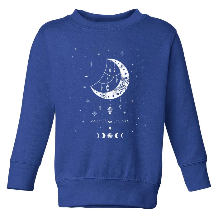 Moon Phases Magic Harmony Alchemy Astrology Gift Toddler Sweatshirt