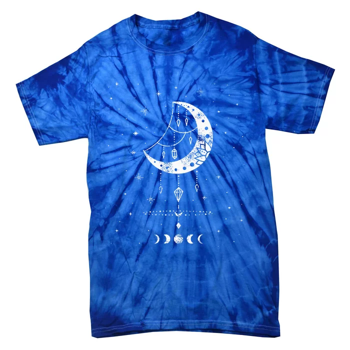 Moon Phases Magic Harmony Alchemy Astrology Gift Tie-Dye T-Shirt