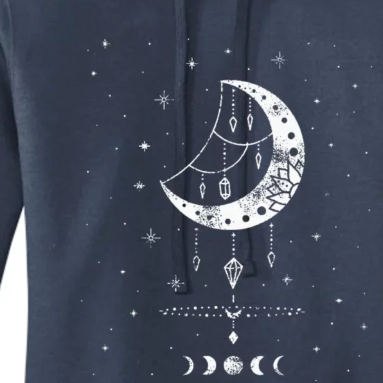 Moon Phases Magic Harmony Alchemy Astrology Gift Women's Pullover Hoodie