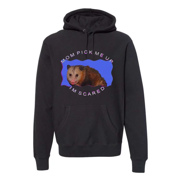 Mom Pick Me Up IM Scared Premium Hoodie