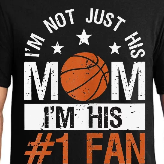 Mother Player Mother's Day Basketball Mom Number One Fan Pajama Set