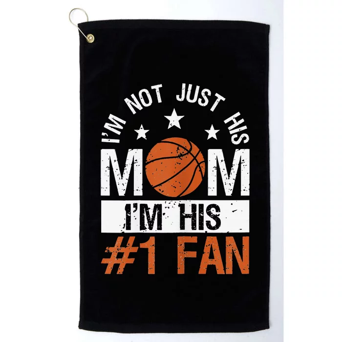 Mother Player Mother's Day Basketball Mom Number One Fan Platinum Collection Golf Towel