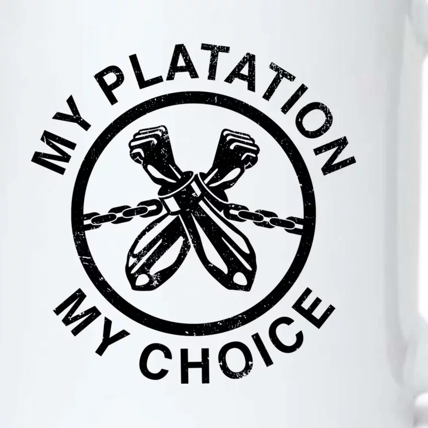 My Plantation My Choice Black Color Changing Mug