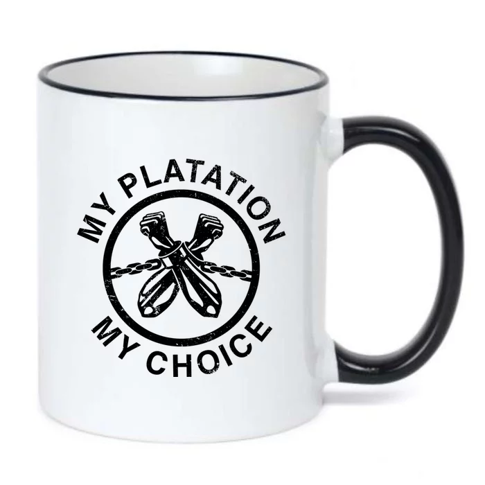 My Plantation My Choice Black Color Changing Mug