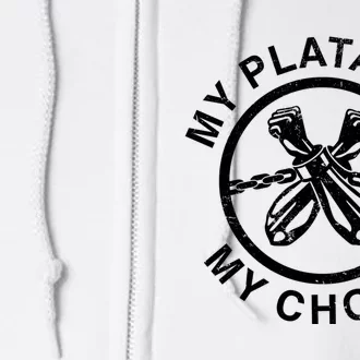 My Plantation My Choice Full Zip Hoodie