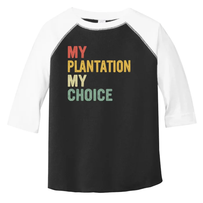 My Plantation My Choice Toddler Fine Jersey T-Shirt