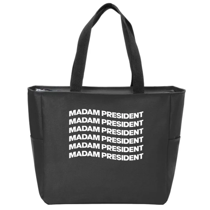 Madam President Zip Tote Bag