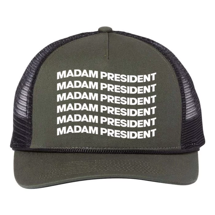 Madam President Retro Rope Trucker Hat Cap