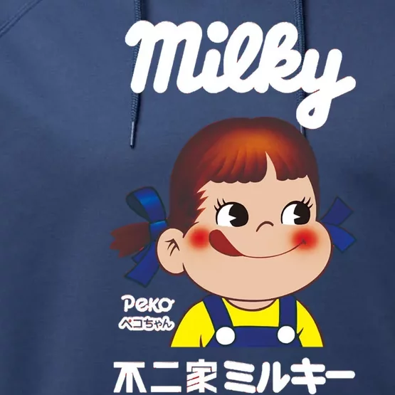 Milky Pekochan Performance Fleece Hoodie