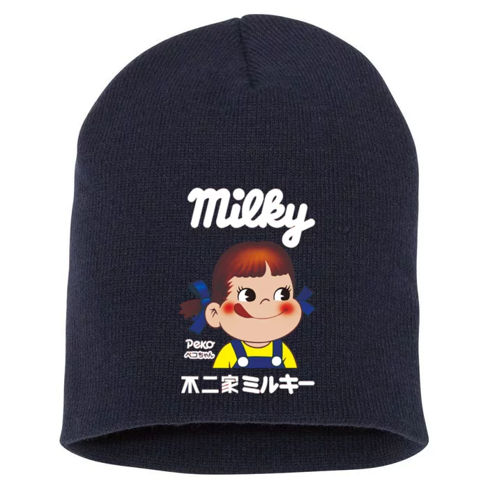 Milky Pekochan Short Acrylic Beanie