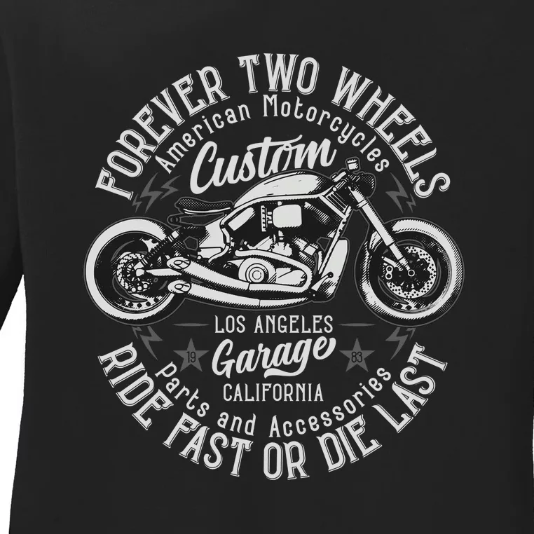 Motorcycle Premium Ladies Long Sleeve Shirt