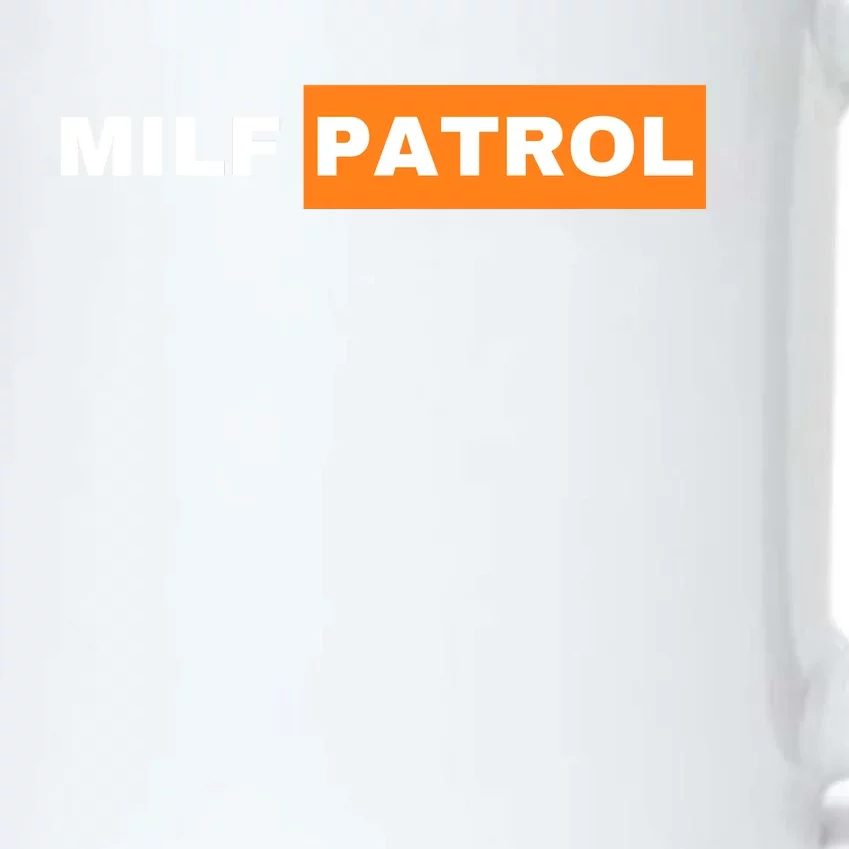 Milf Patrol Black Color Changing Mug