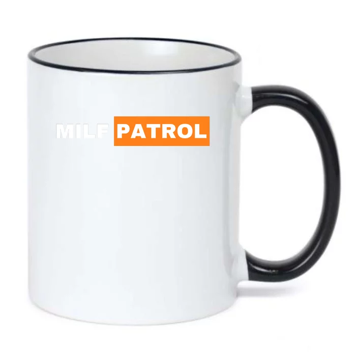 Milf Patrol Black Color Changing Mug