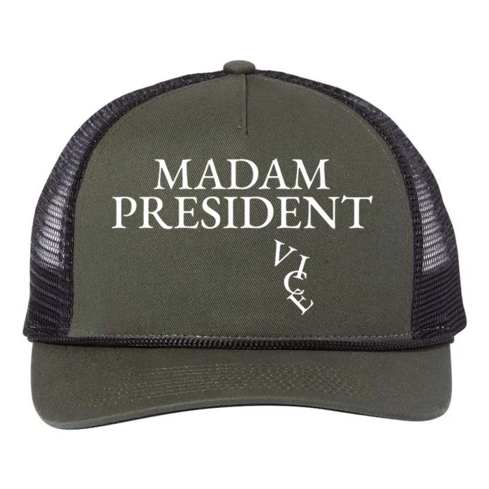 Madam President Retro Rope Trucker Hat Cap