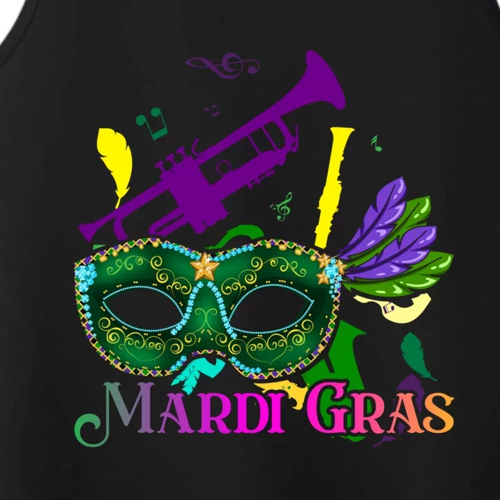 Music Parade Masquerade Trumpet Party Mardi Gras Gift Performance Tank