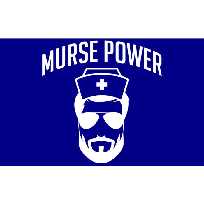 Murses Power Male Nurse Gift Bumper Sticker