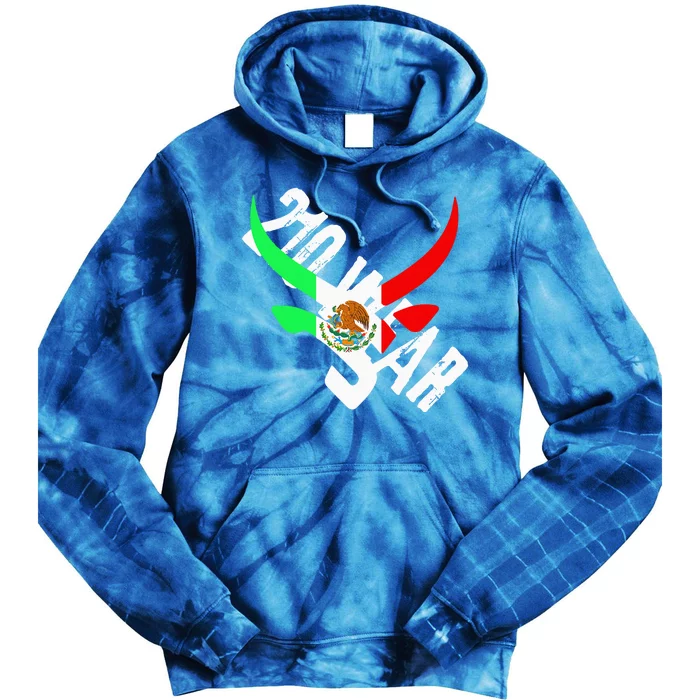 Mexican Pride Tie Dye Hoodie