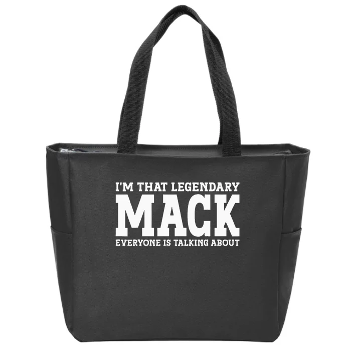 M.A.C.K Personal Zip Tote Bag