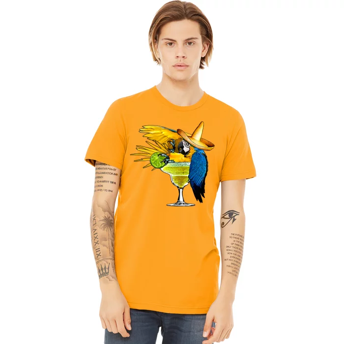 Margarita Parrot Premium T-Shirt