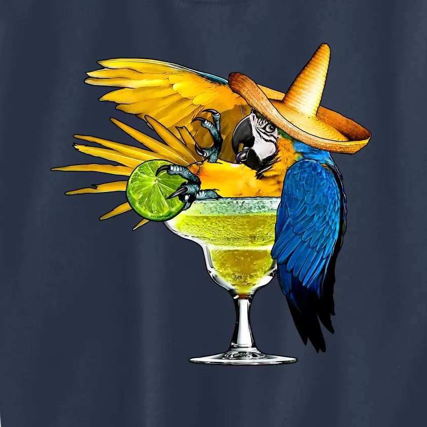 Margarita Parrot Kids Sweatshirt