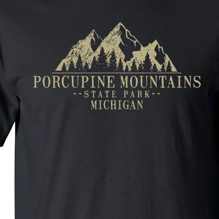 Michigan Porcupine Mountains State Park Tall T-Shirt