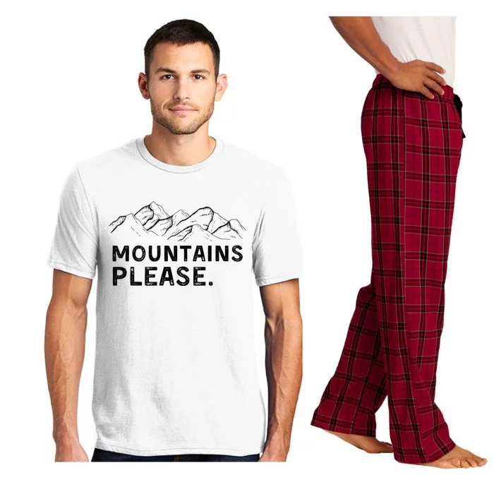 Mountains Please Pajama Set