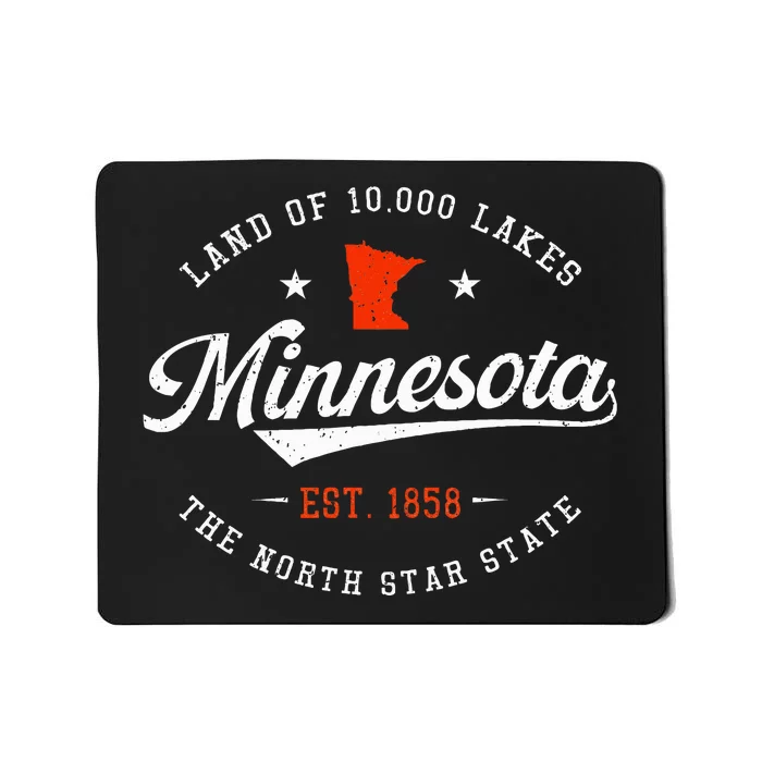 Minnesota Pride Minnesota Lover Love Minnesota Mousepad