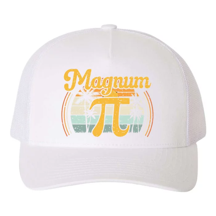 Magnum Pi Math Pi Day Retro math teacher Yupoong Adult 5-Panel Trucker Hat