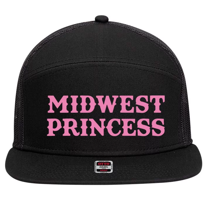 Midwest Princess 7 Panel Mesh Trucker Snapback Hat