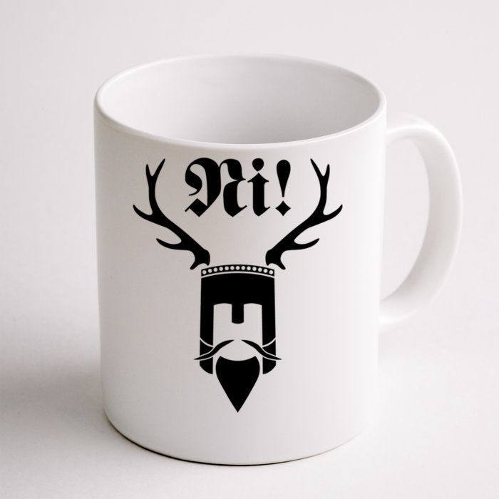 Monty Python Ni! Logo Gift Front & Back Coffee Mug