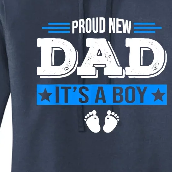 Men Proud New Dad Its A Cute Father's Day Baby Women's Pullover Hoodie