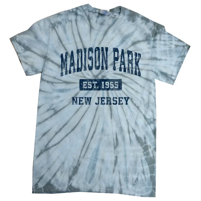 Madison Park New Jersey Nj Vintage Athletic Sports Tie-Dye T-Shirt