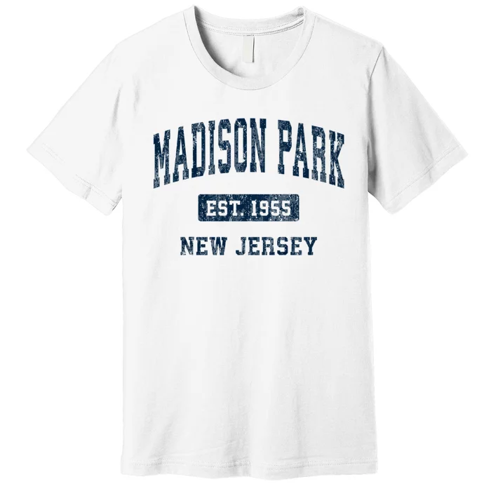 Madison Park New Jersey Nj Vintage Athletic Sports Premium T-Shirt