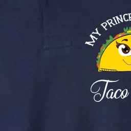 My Princess Name Is Taco Belle Funny Pun Cinco De Mayo Softstyle Adult Sport Polo