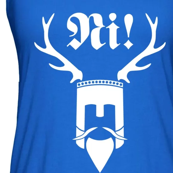 Monty Python Ni! Logo Gift Ladies Essential Flowy Tank