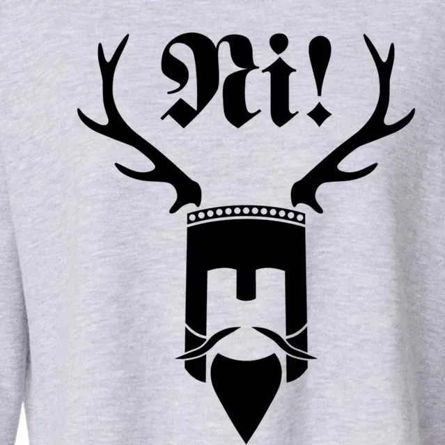 Monty Python Ni! Logo Gift Cropped Pullover Crew