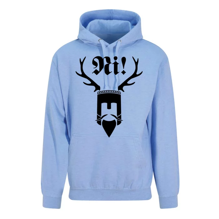 Monty Python Ni! Logo Gift Unisex Surf Hoodie