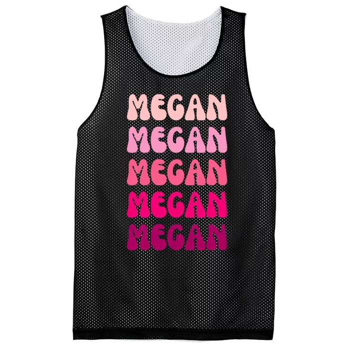 Megan Personal Name Custom Customized Personalized Mesh Reversible Basketball Jersey Tank