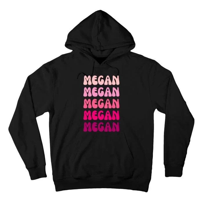 Megan Personal Name Custom Customized Personalized Tall Hoodie