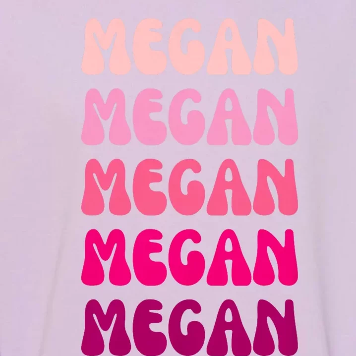 Megan Personal Name Custom Customized Personalized Garment-Dyed Sweatshirt