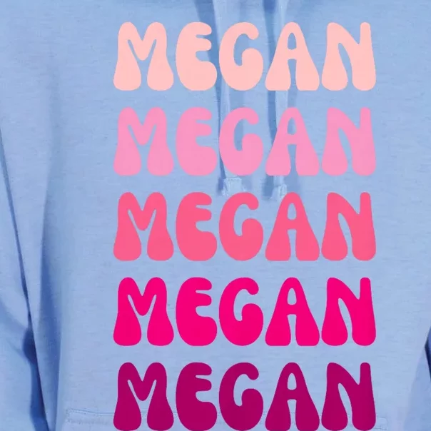 Megan Personal Name Custom Customized Personalized Unisex Surf Hoodie